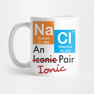 Iconic (Ionic) Pairs Mug